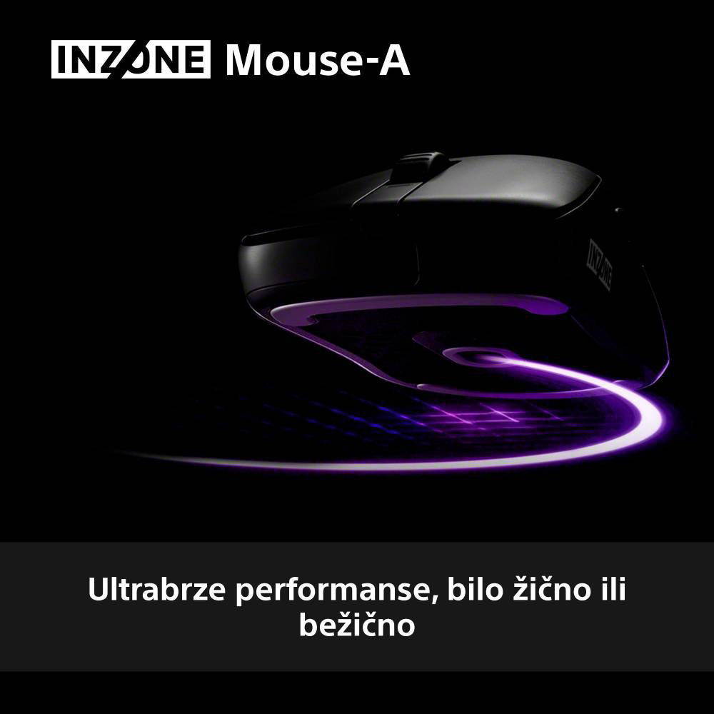 Miš SONY INZONE Mouse-A crni